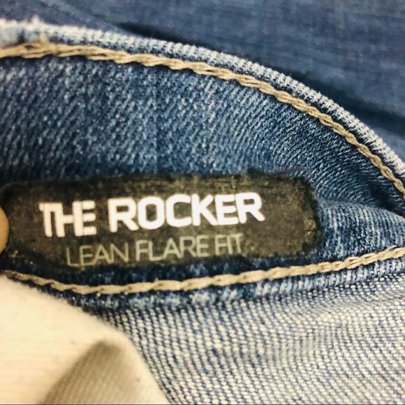 Joe’s Jeans The Rocker Lean Flare Fit Maribell Wash Stretch Cotton Denim 26 - Picture 12 of 12